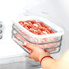 Recipiente apilable 3 en 1