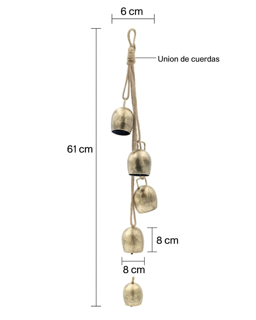 Set de campanas de adviento