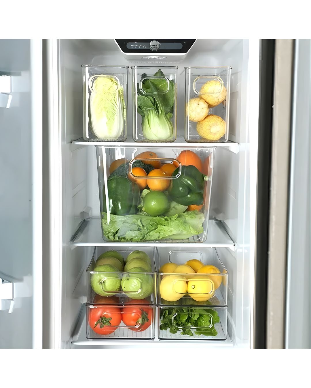 Contenedor transparente