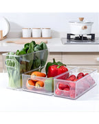 Contenedor transparente