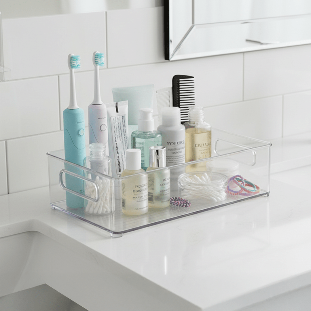 Contenedor transparente