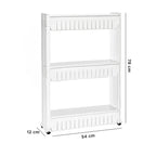 Estante movil 3 niveles