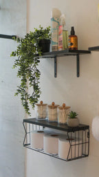 Organizador de baño haiku