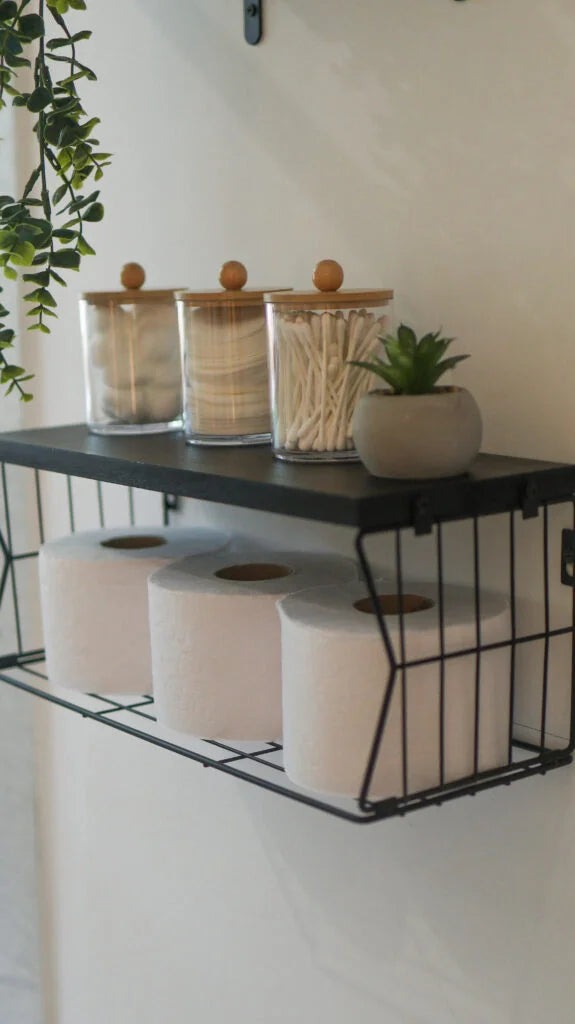 Organizador de baño haiku