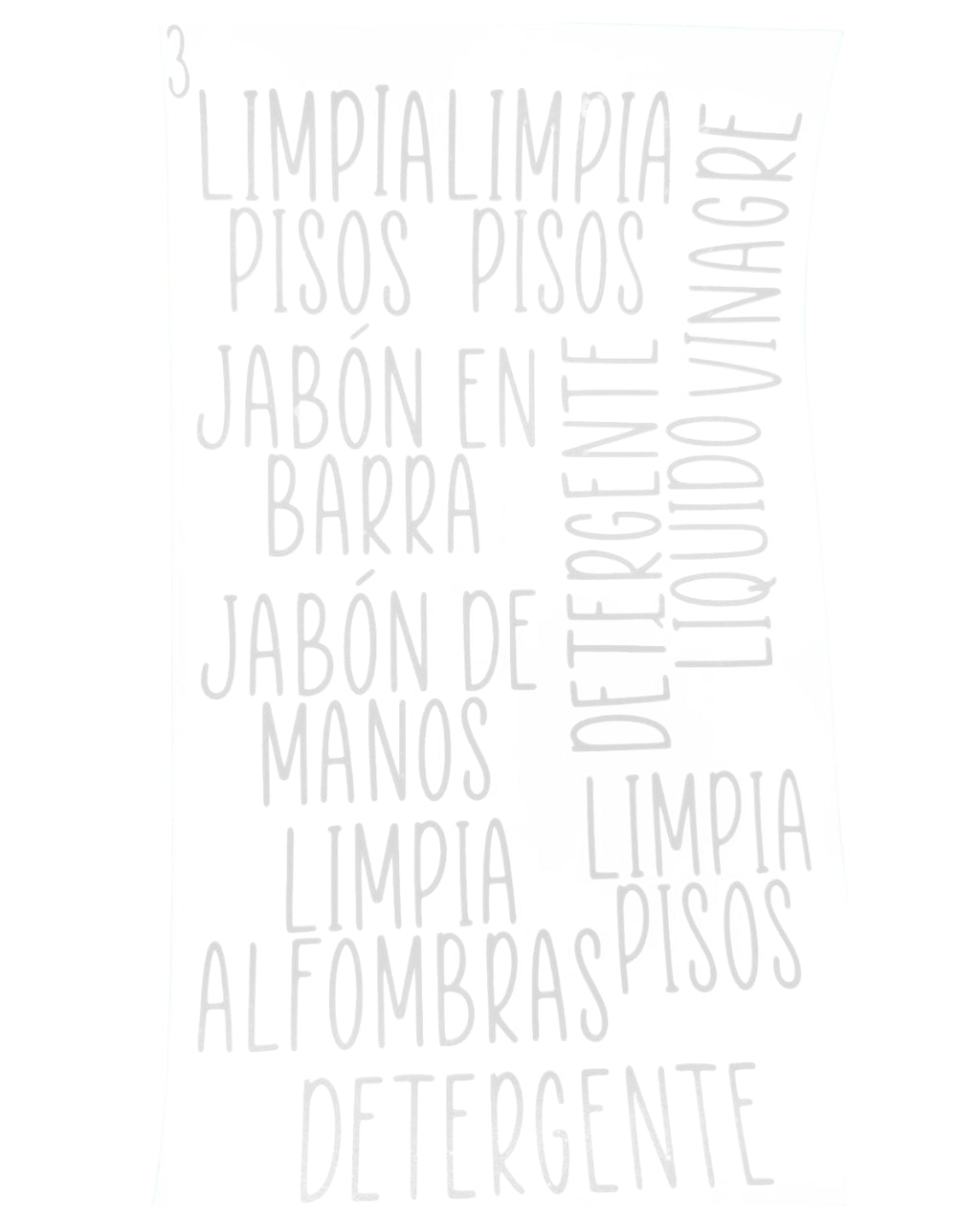 Kit de etiquetas para hogar