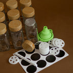 Kit de especieros bambú