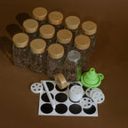 Kit de especieros bambú