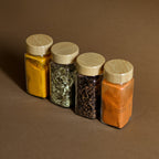 Kit de especieros bambú