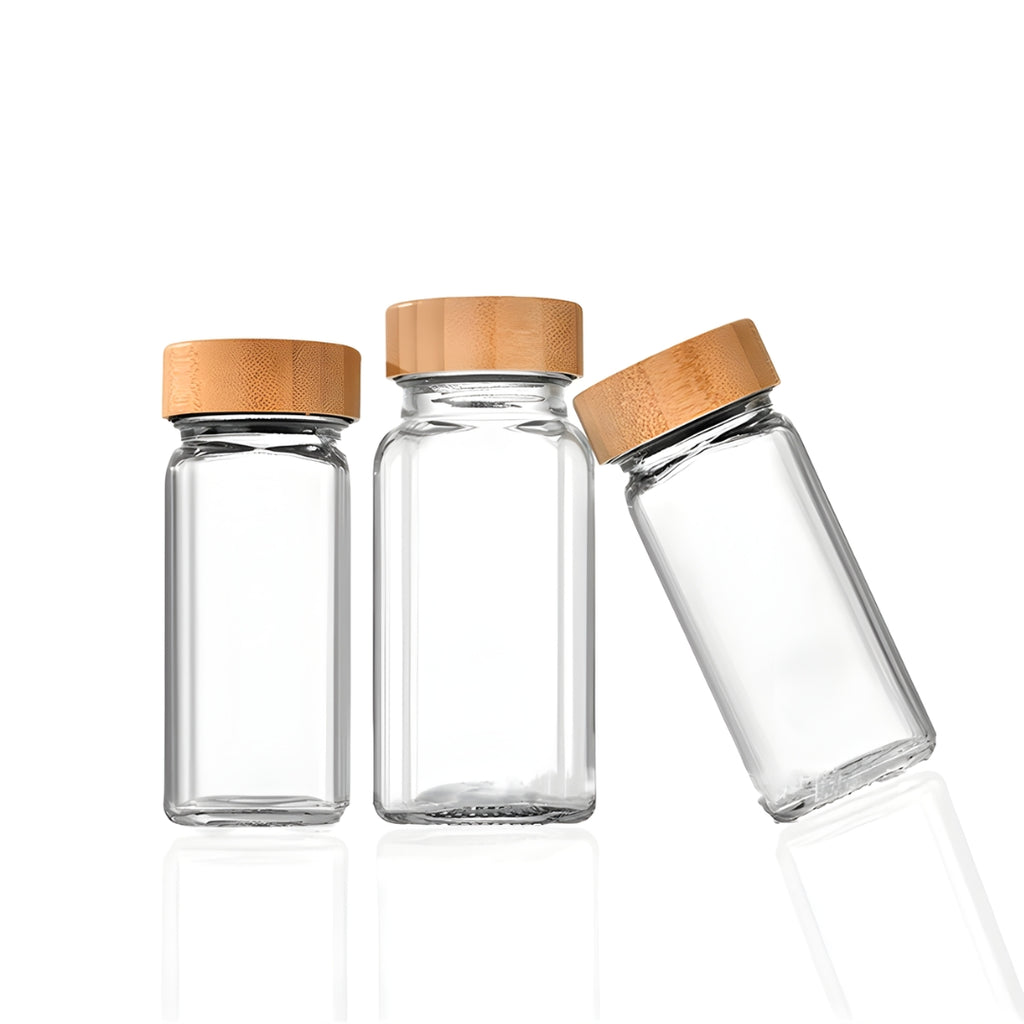 Kit de especieros bambú