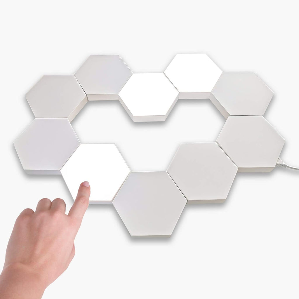 Luces hexagonales
