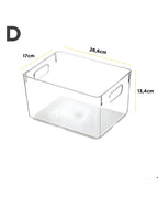 Contenedor transparente