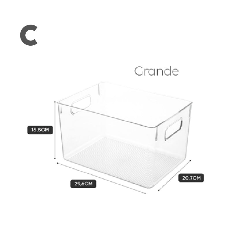 Contenedor transparente