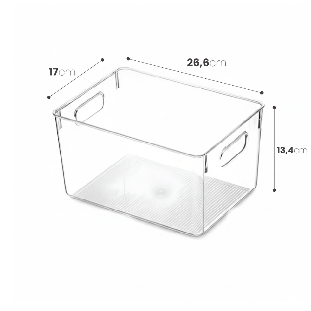Contenedor transparente
