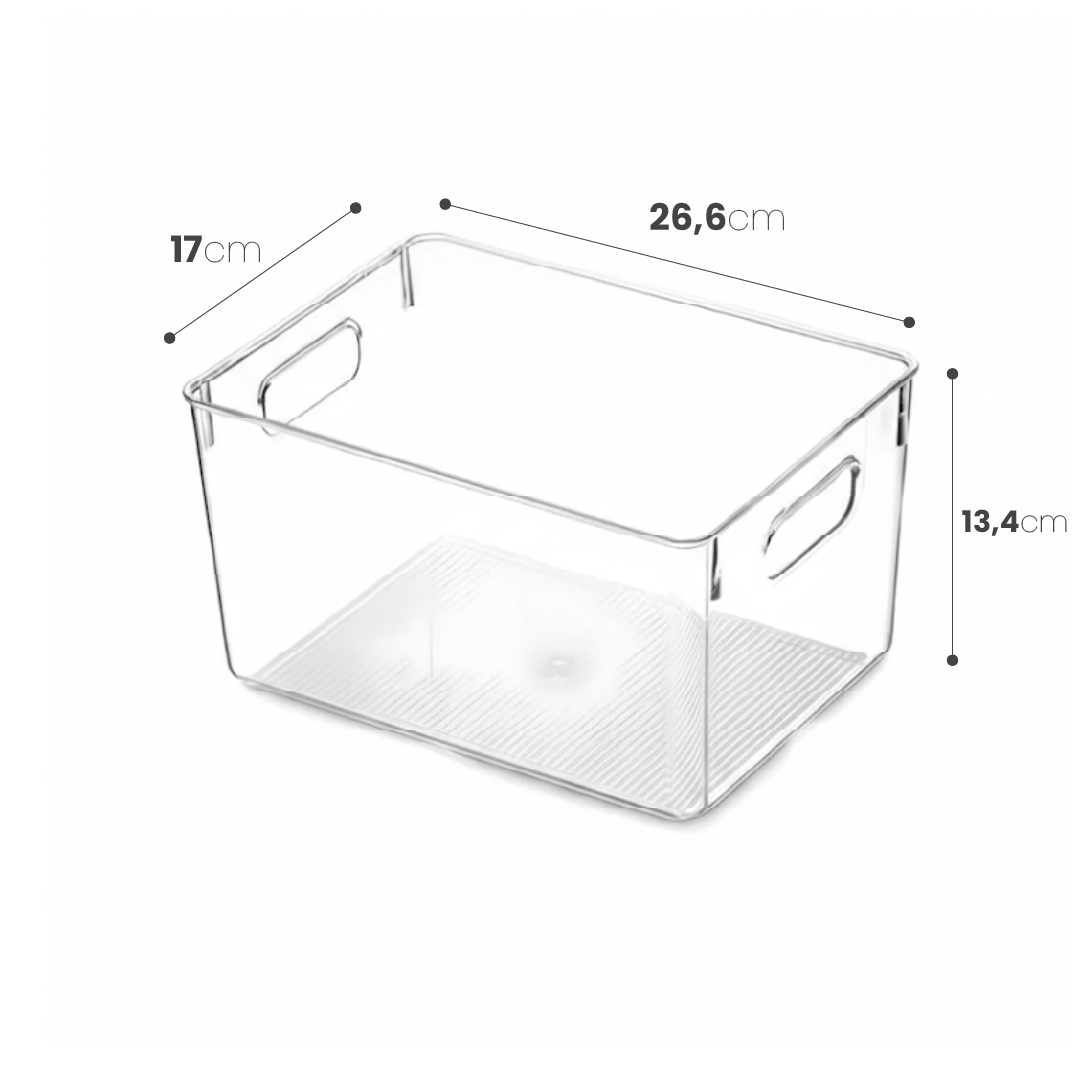 Contenedor transparente
