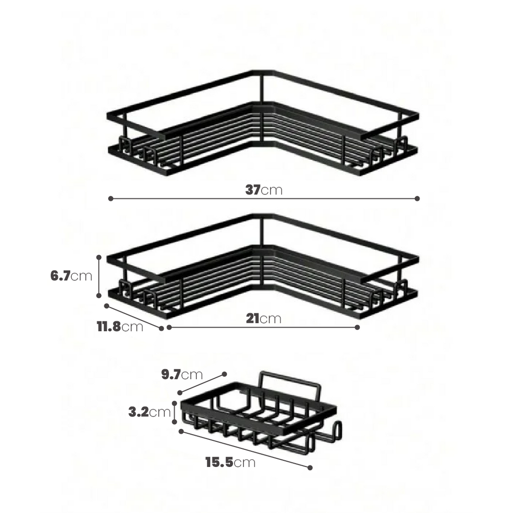 Organizador de ducha soji
