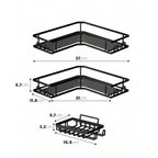 Organizador de ducha soji