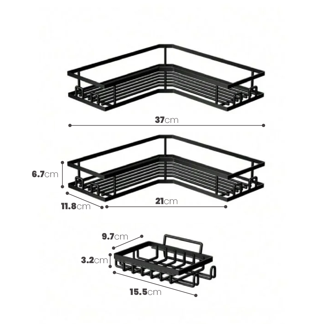 Organizador de ducha soji