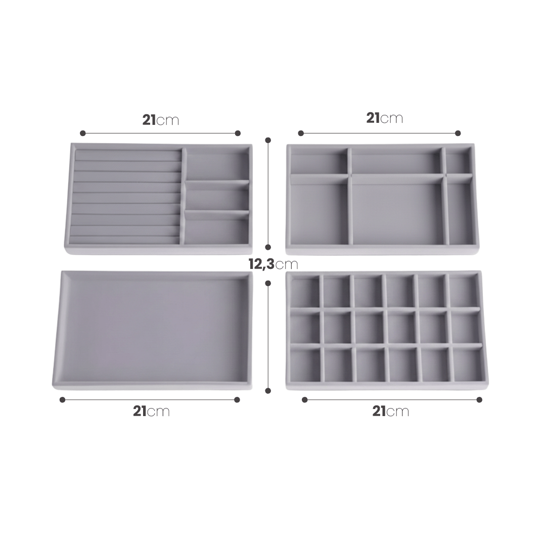 Organizador de joyas x4