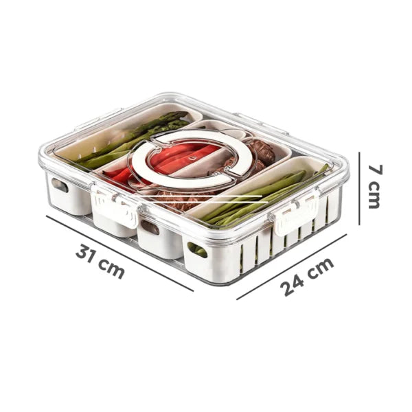 Organizador de nevera 2 en 1