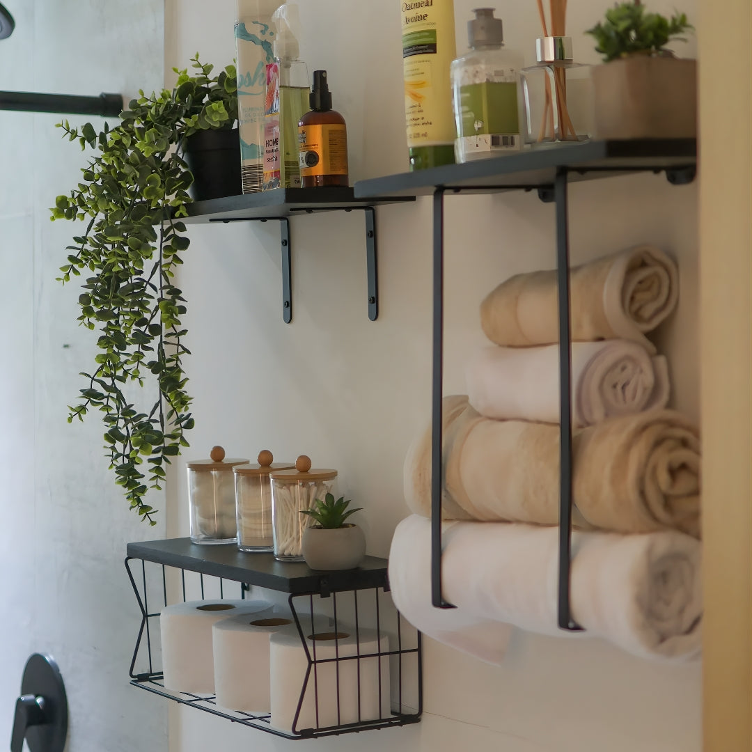 Organizador de baño haiku