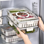 Organizador de nevera 2 en 1