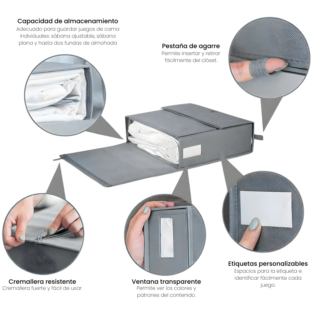 Organizador de sábanas