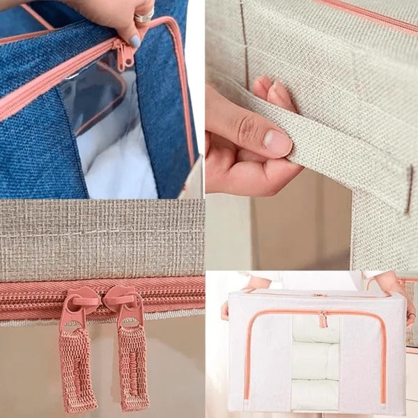 Organizador de closet con ventana