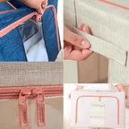 Organizador de closet con ventana