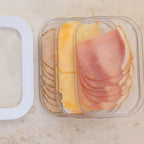 Recipiente apilable 3 en 1