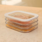 Recipiente apilable 3 en 1