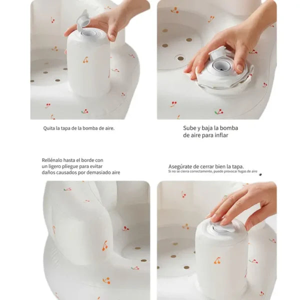 Silla inflable bebé