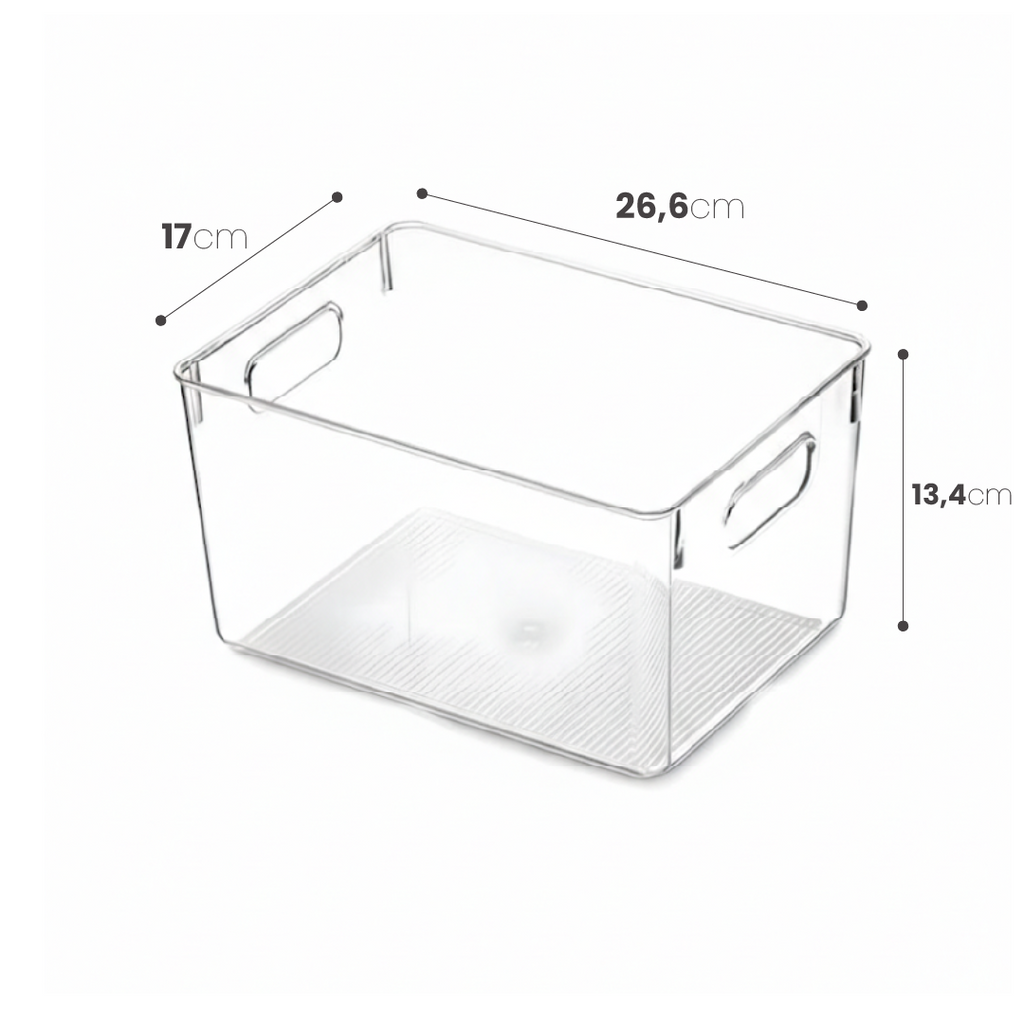 Contenedor transparente