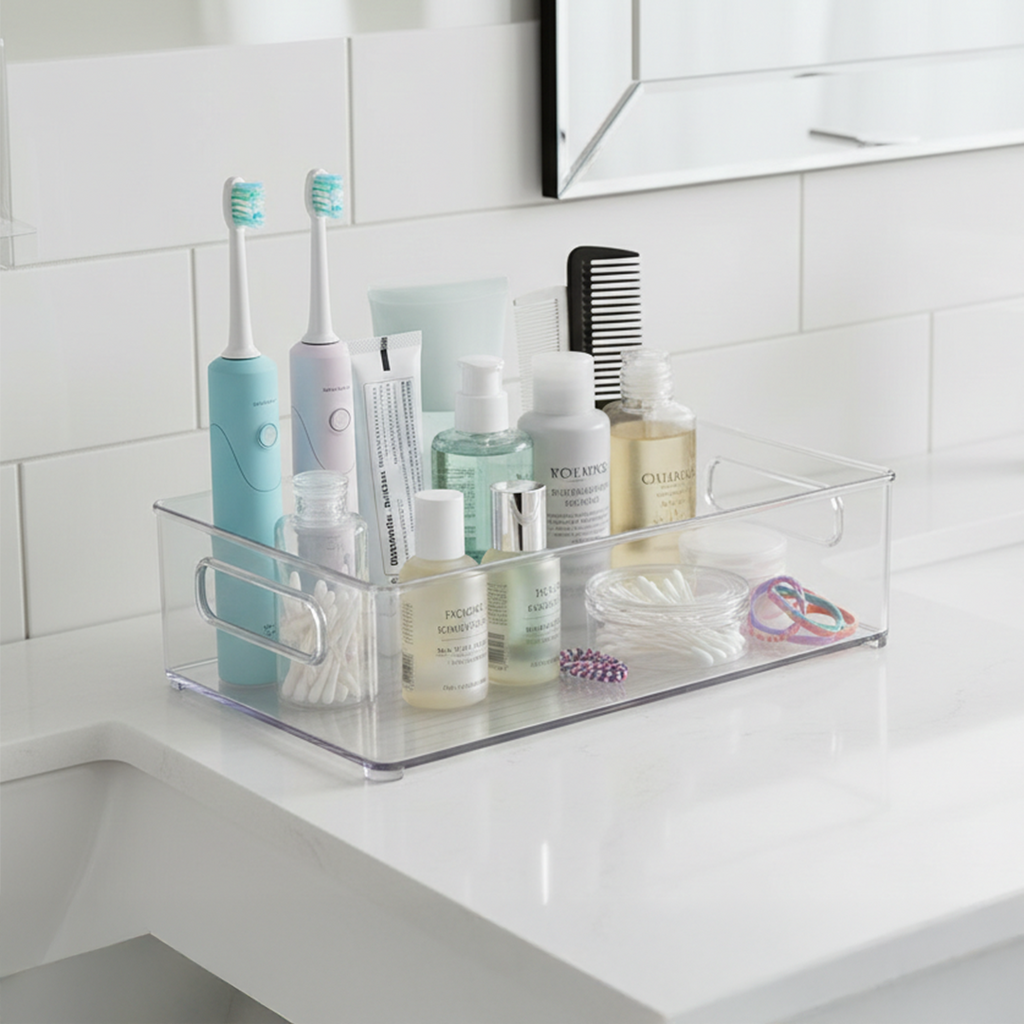 Contenedor transparente