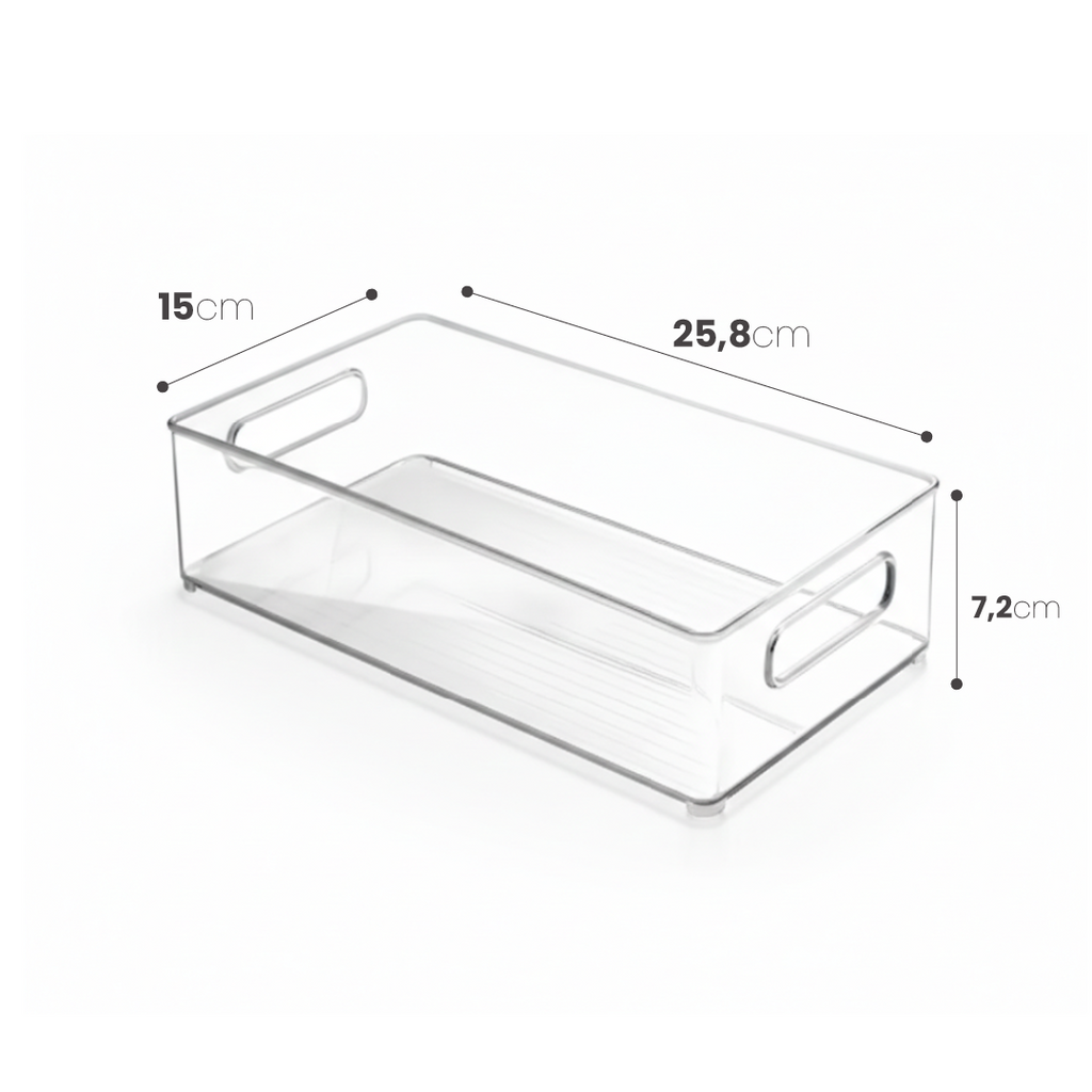 Contenedor transparente