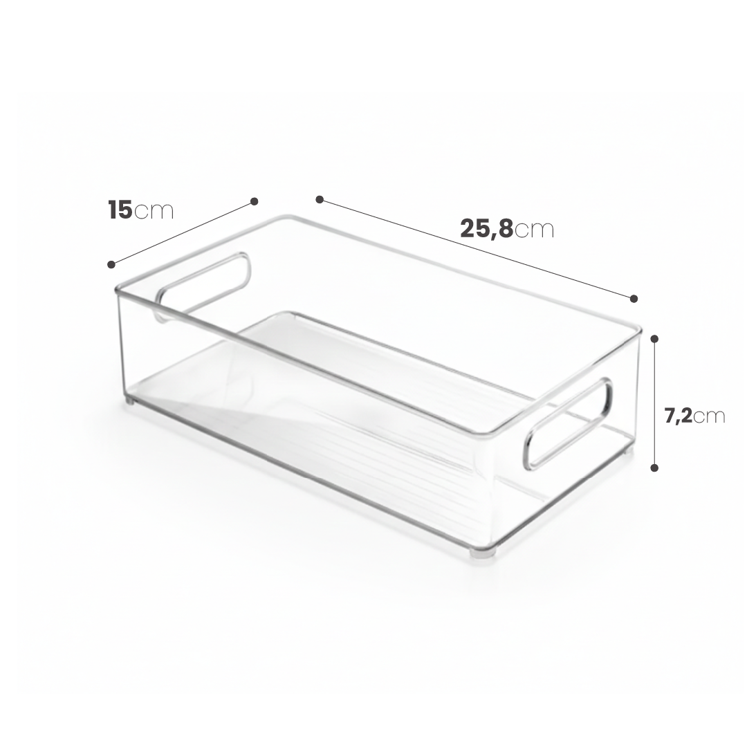 Contenedor transparente
