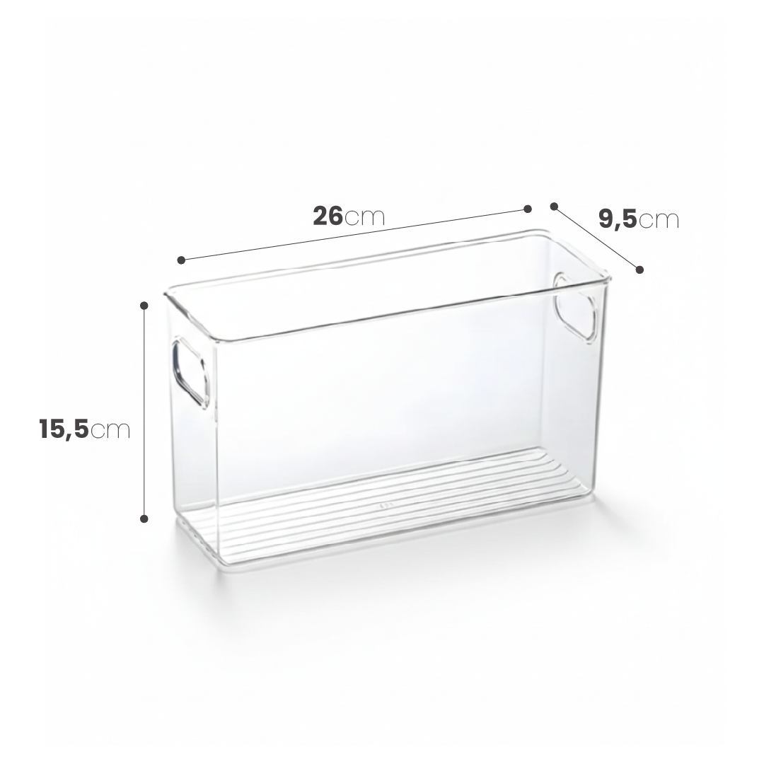 Contenedor transparente