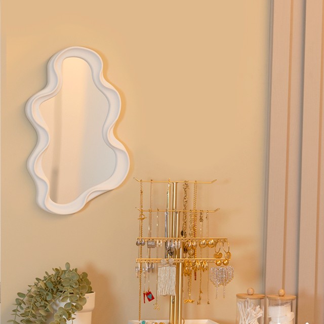 Espejo abstracto de pared