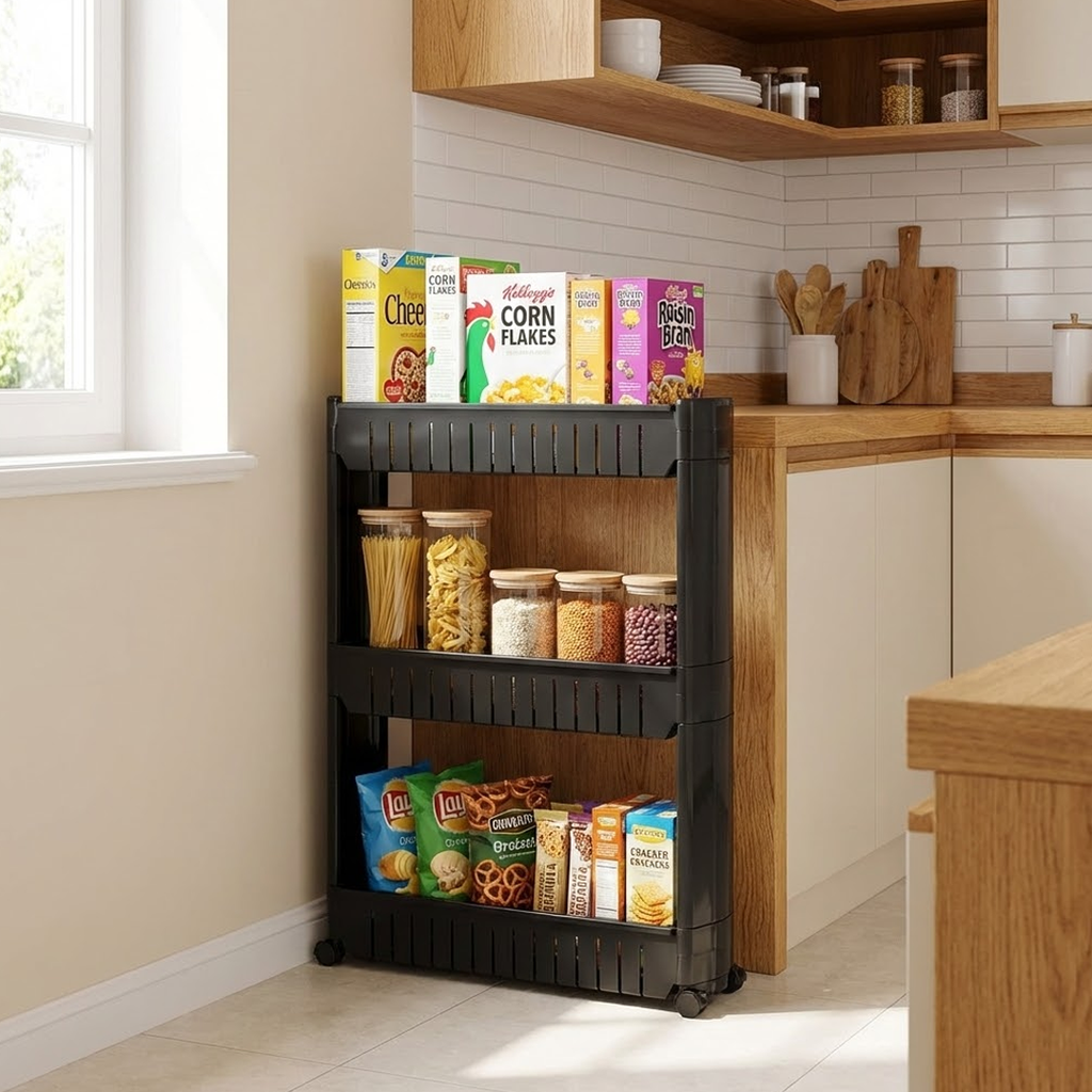 Estante movil 3 niveles