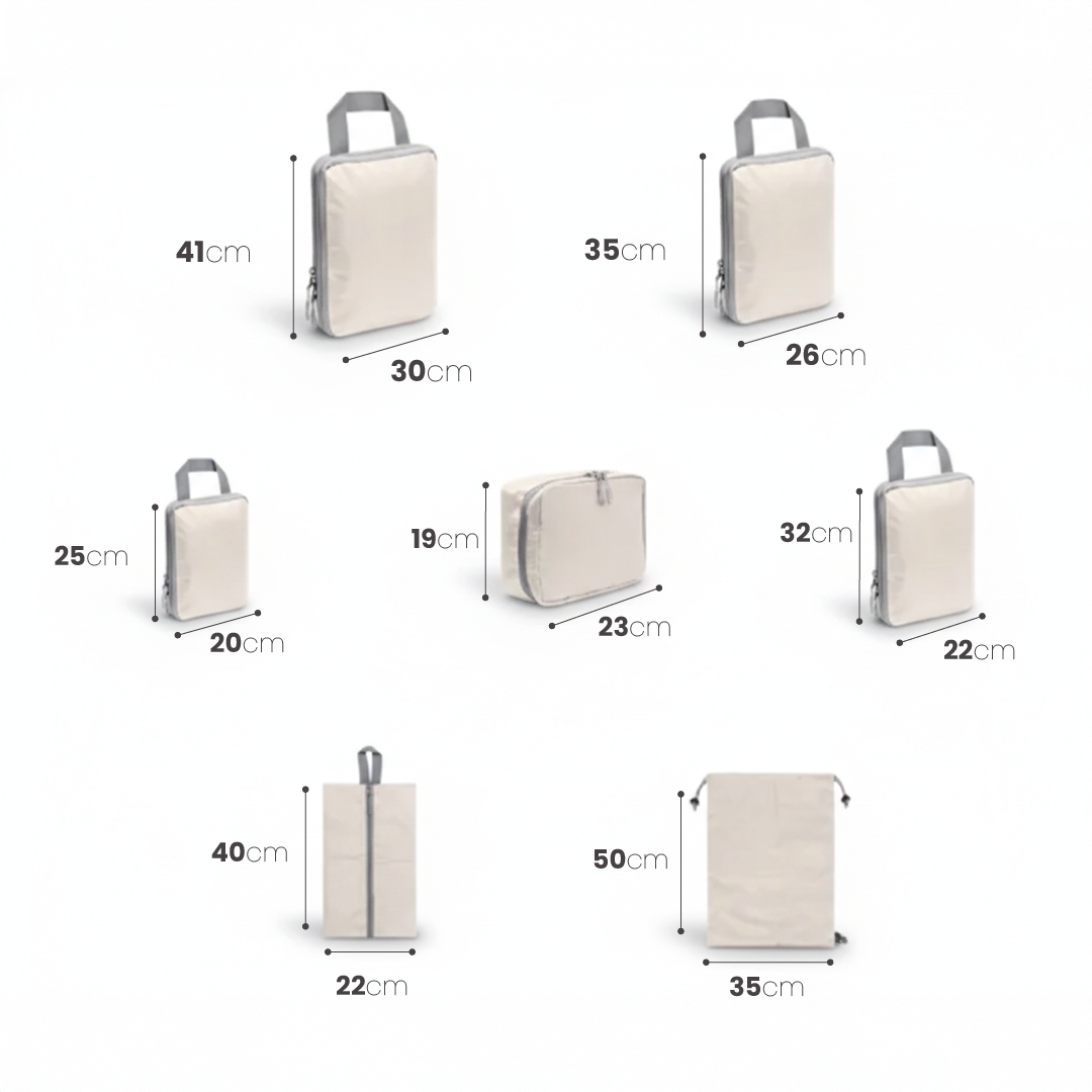 Kit de bolsas viajeras