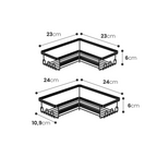 Organizador de ducha boxu