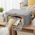 Organizador de closet con ventana