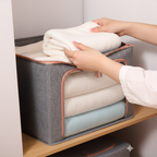 Organizador de closet con ventana