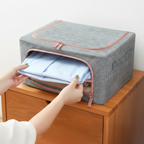 Organizador de closet con ventana