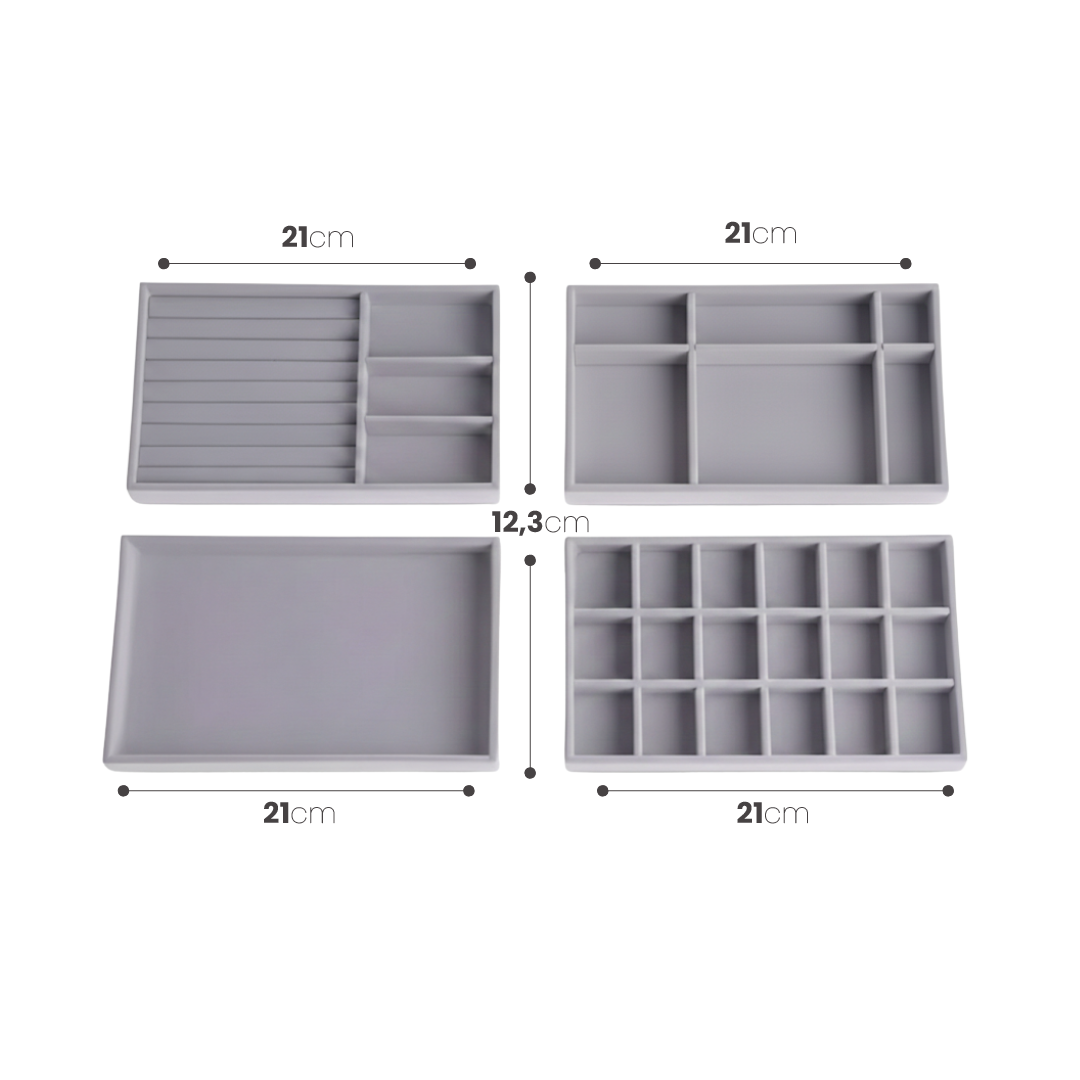 Organizador de joyas x4