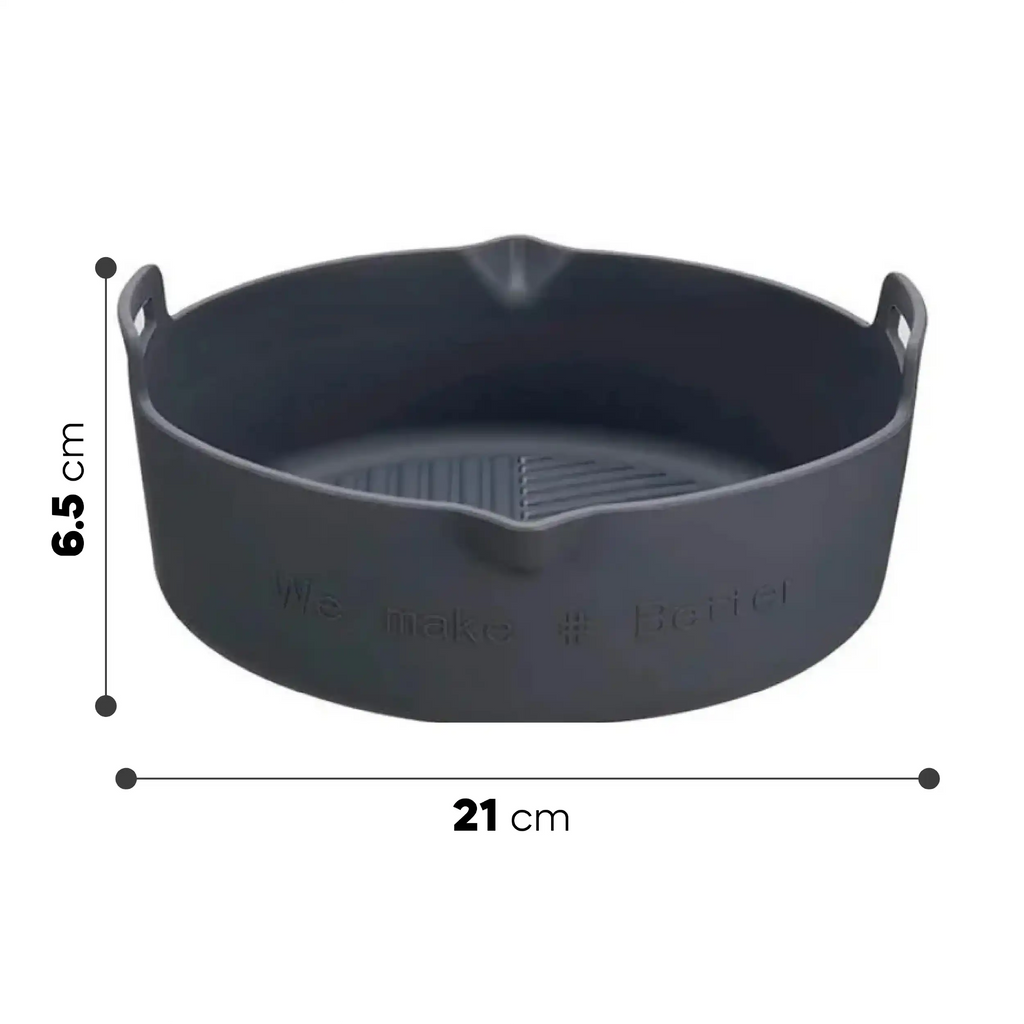 Olla de silicona para airfryer