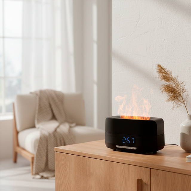 Reloj humidificador 3 en 1