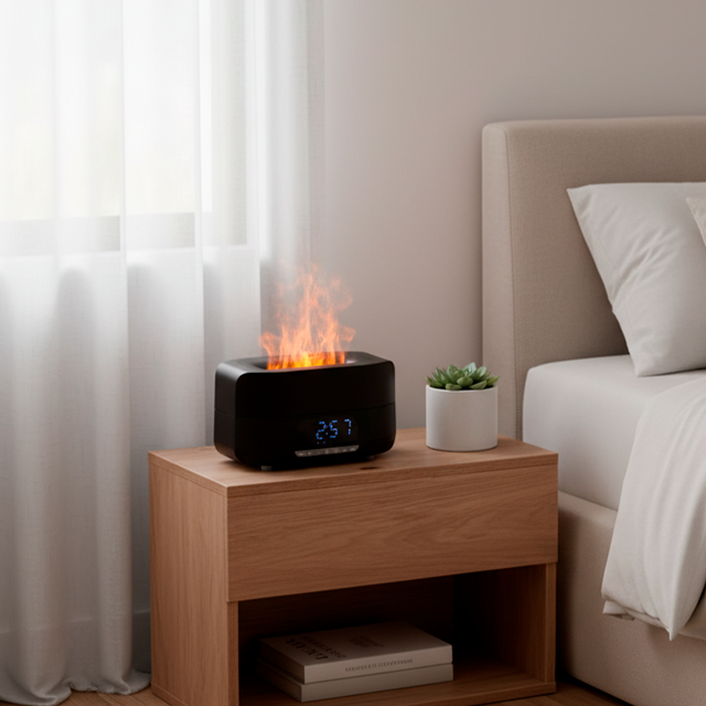 Reloj humidificador 3 en 1