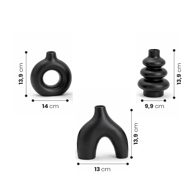 Mesa toki + Jarrones mizu