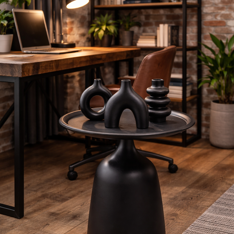 Mesa toki + Jarrones mizu